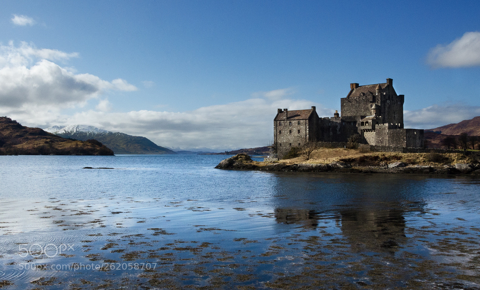 Nikon D5100 sample photo. Eilean donan castle. photography