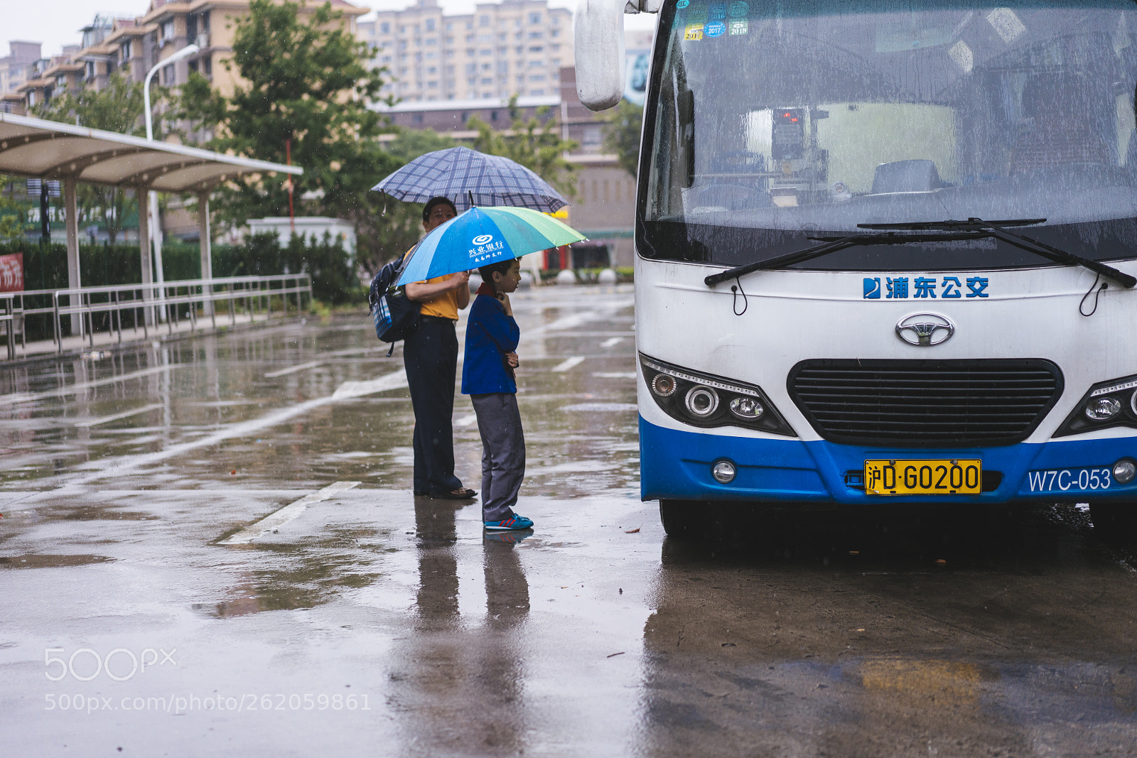 Sony a7R III sample photo. Rainy morning photography