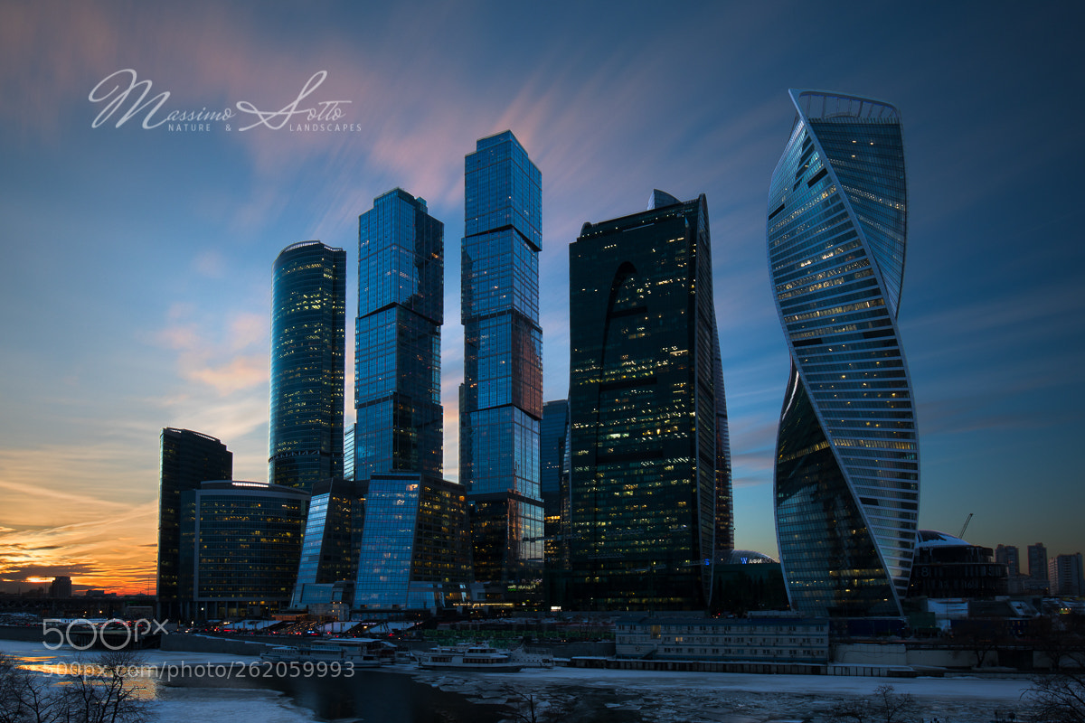 Canon EOS 5D Mark IV sample photo. Moscow skyscrapers photography