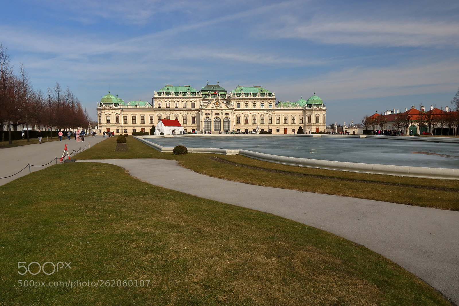 Canon EOS 750D (EOS Rebel T6i / EOS Kiss X8i) sample photo. Belvedere palace, vienna photography