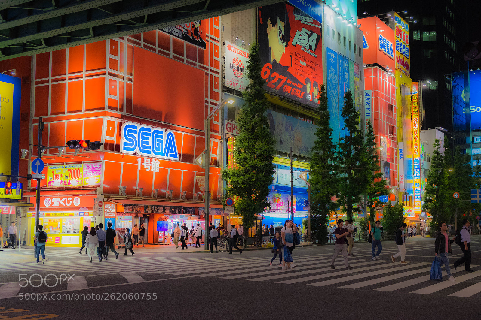 Fujifilm X-T10 sample photo. Akihabrara color photography