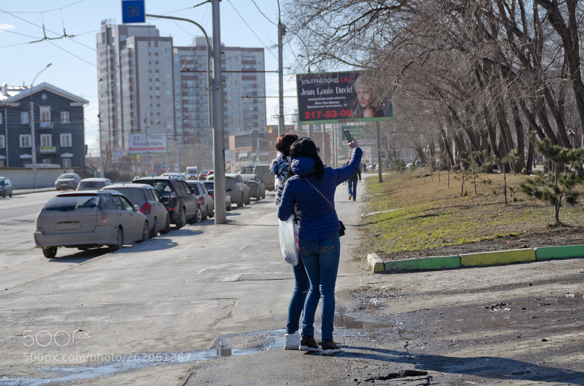 Nikon D7000 sample photo. Селфи photography