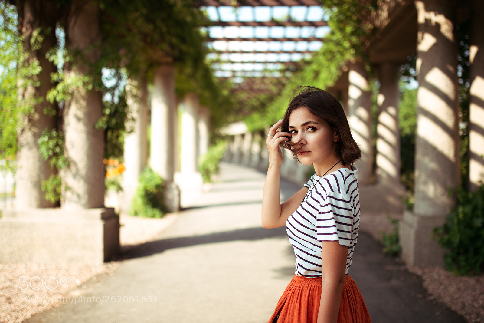 Canon EOS 6D sample photo. Garden path photography