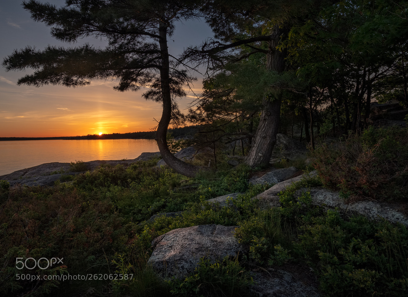 Fujifilm X-T2 sample photo. Killbear provincial parksunset photography