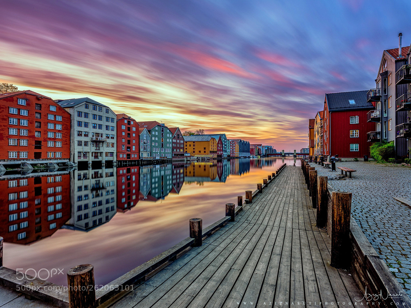 Fujifilm GFX 50S sample photo. Summer colors in trondheim photography