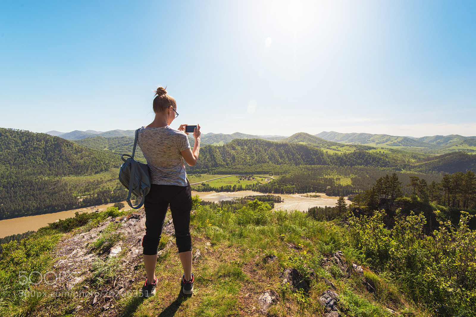 Nikon D810 sample photo. Woman taking photo in photography