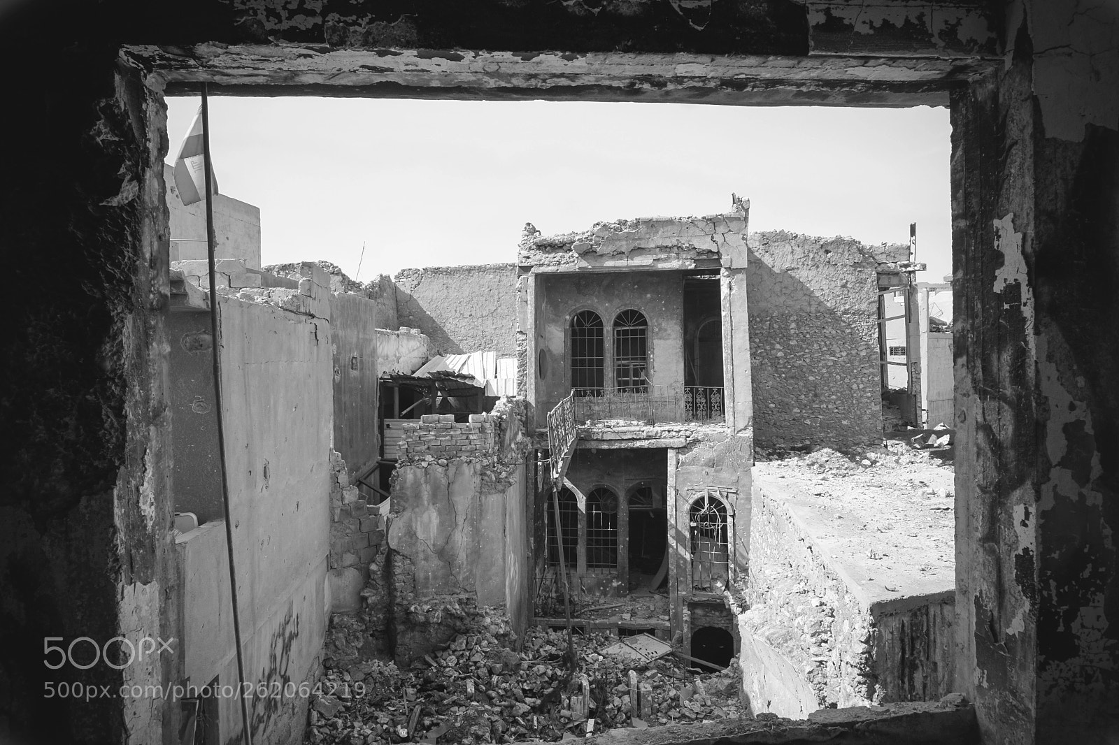 Sony a6000 sample photo. A window to destruction photography
