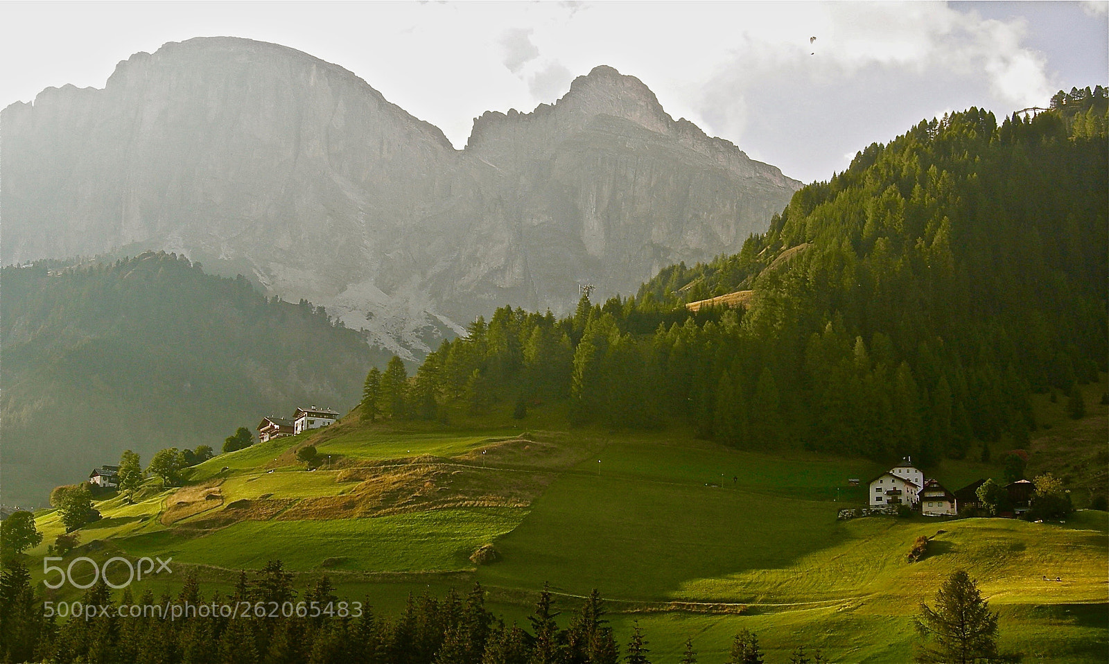 Nikon COOLPIX P1 sample photo. Above corvara in south photography