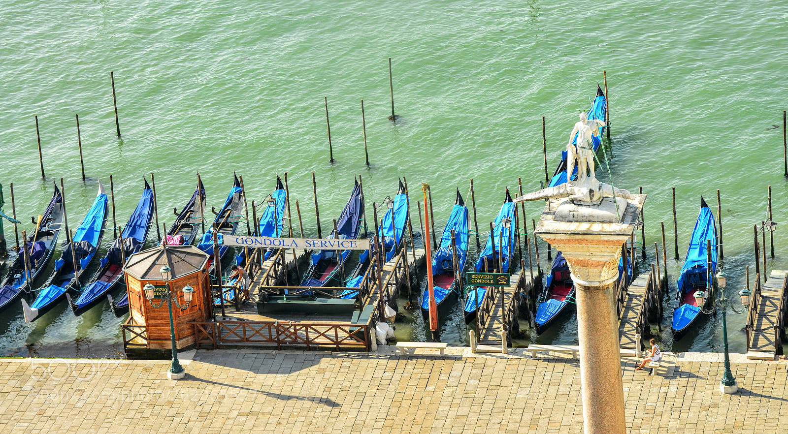 Nikon D800 sample photo. Parked gondolas photography