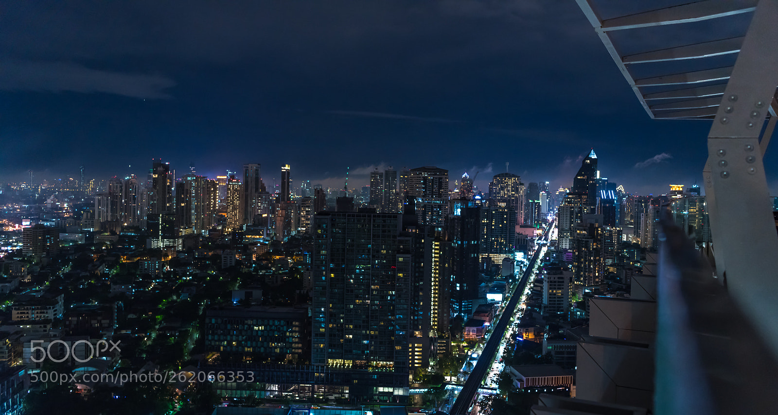 Nikon D850 sample photo. Bangkok by night photography