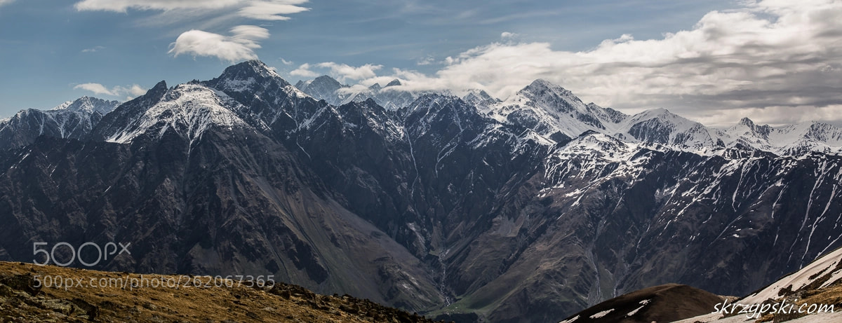 Canon EOS 6D sample photo. Panorama of kuro mountains photography