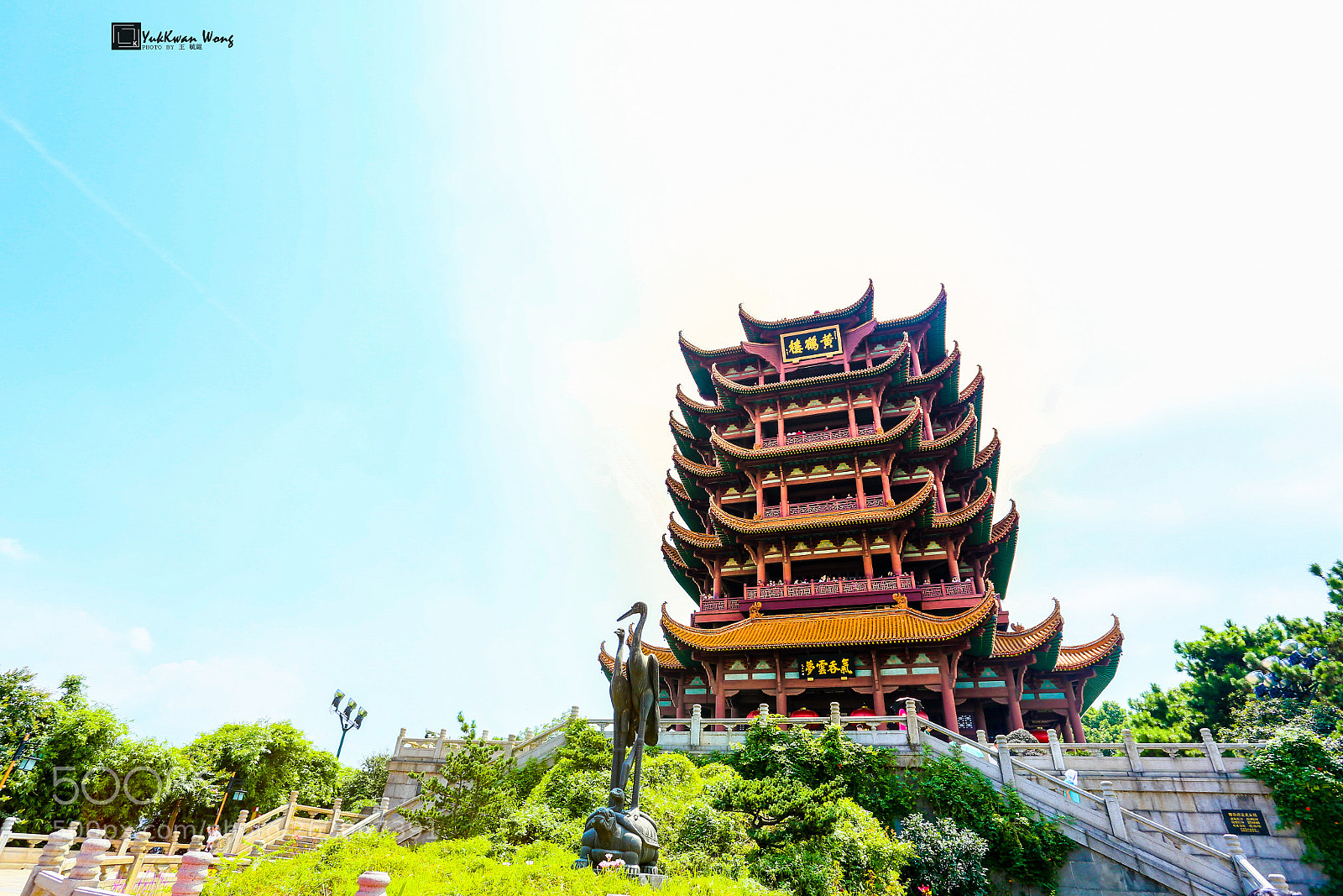 Canon EOS 6D sample photo. 黄鹤楼 yellow crane tower photography