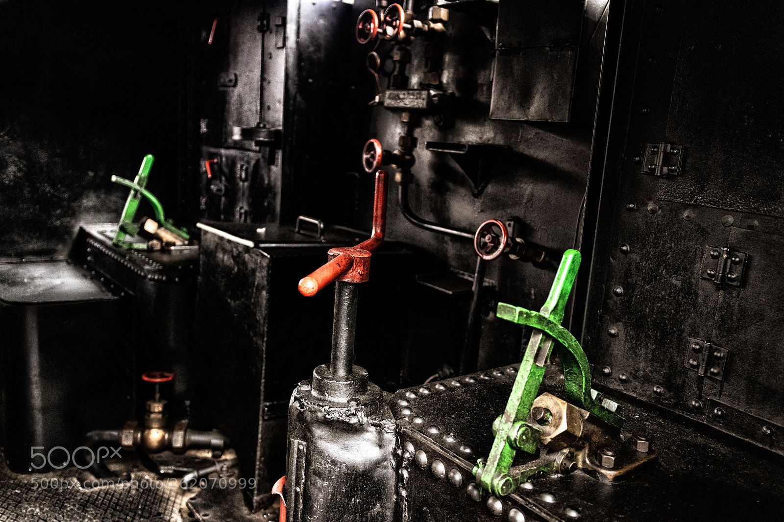 Canon EOS 80D sample photo. Locomotive cabin photography