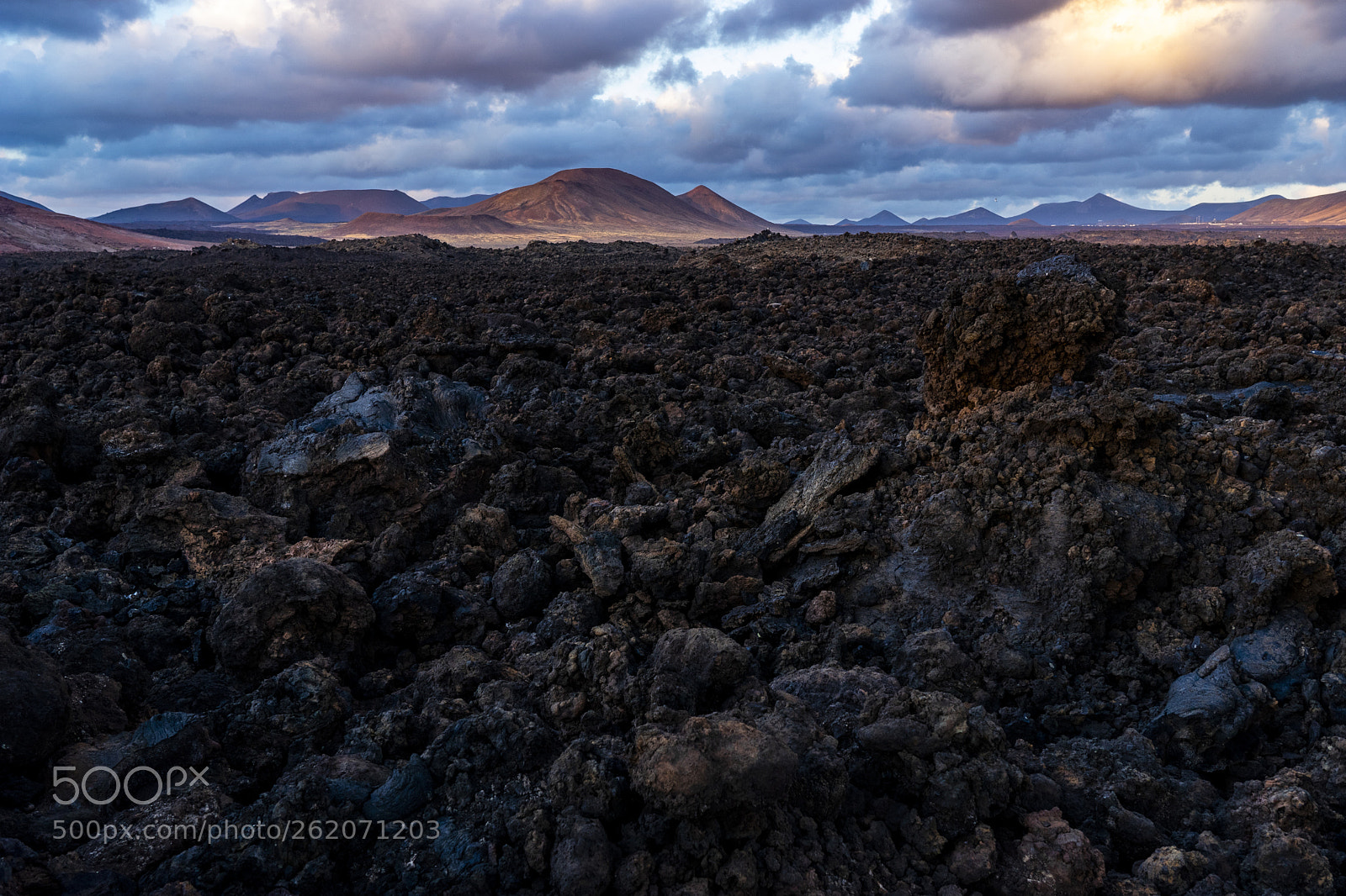 Sony a7 II sample photo. Lanzarote sunset photography