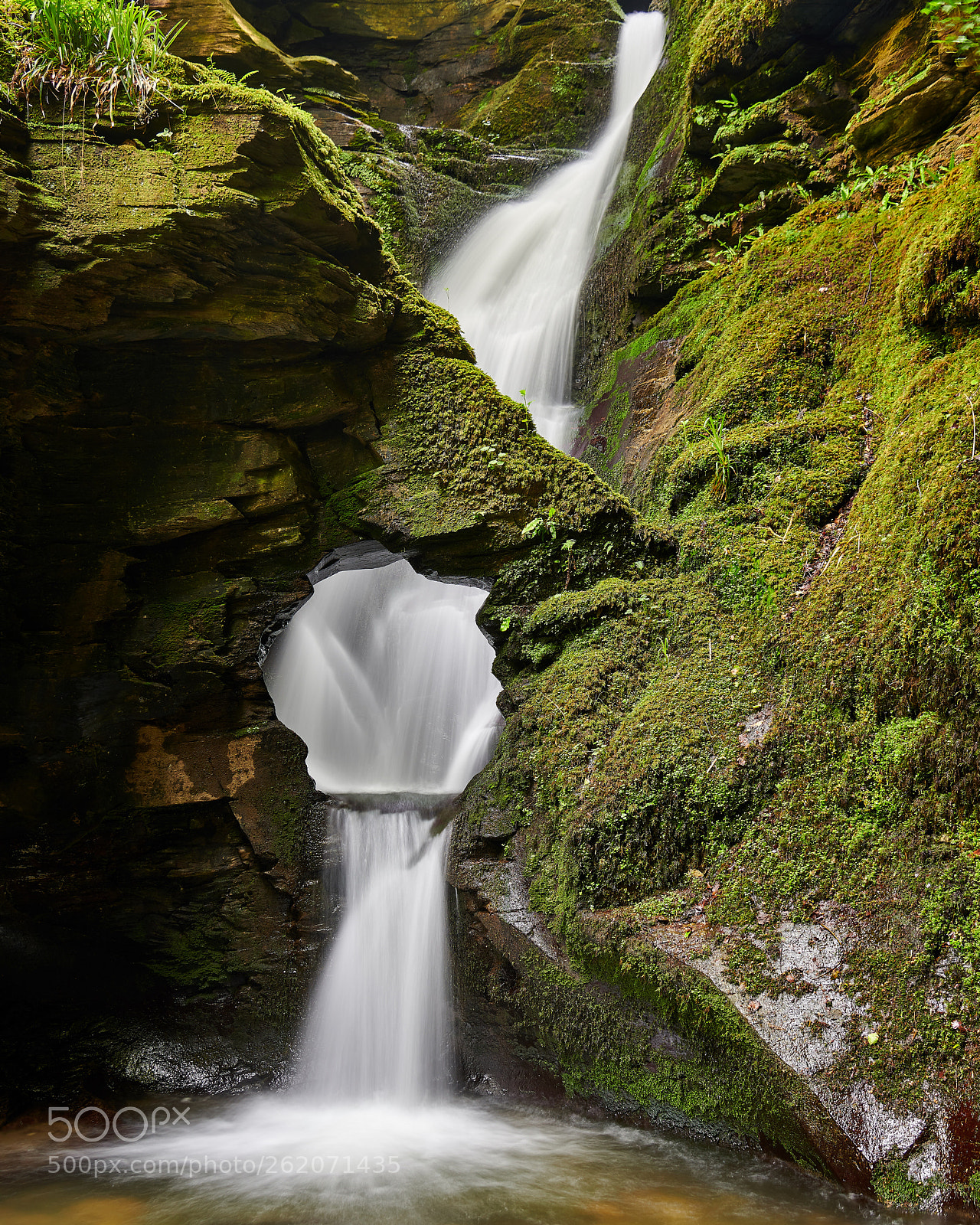 Nikon D850 sample photo. The waterfall at st photography