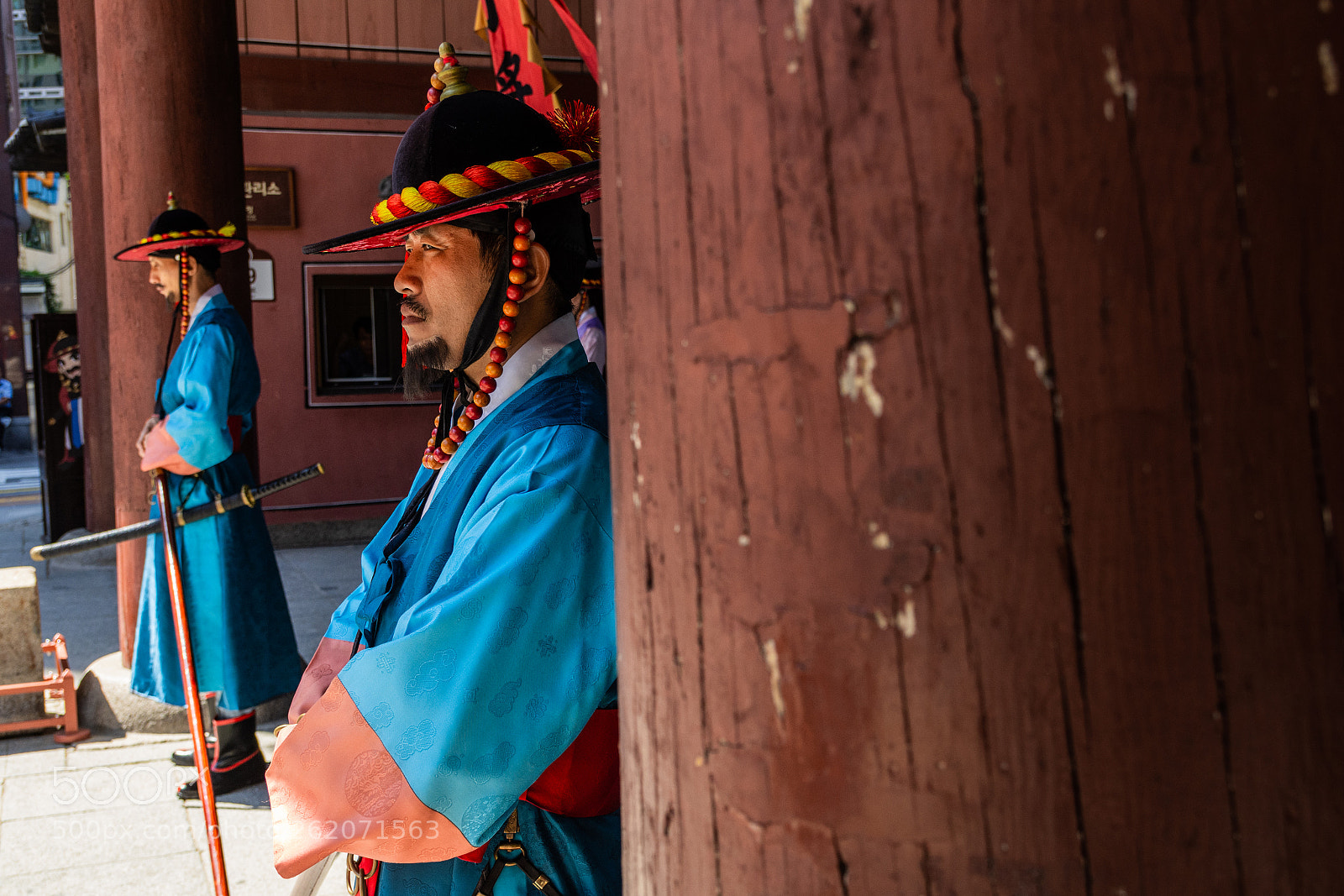 Nikon D7200 sample photo. Deouksugung royal palace guard photography