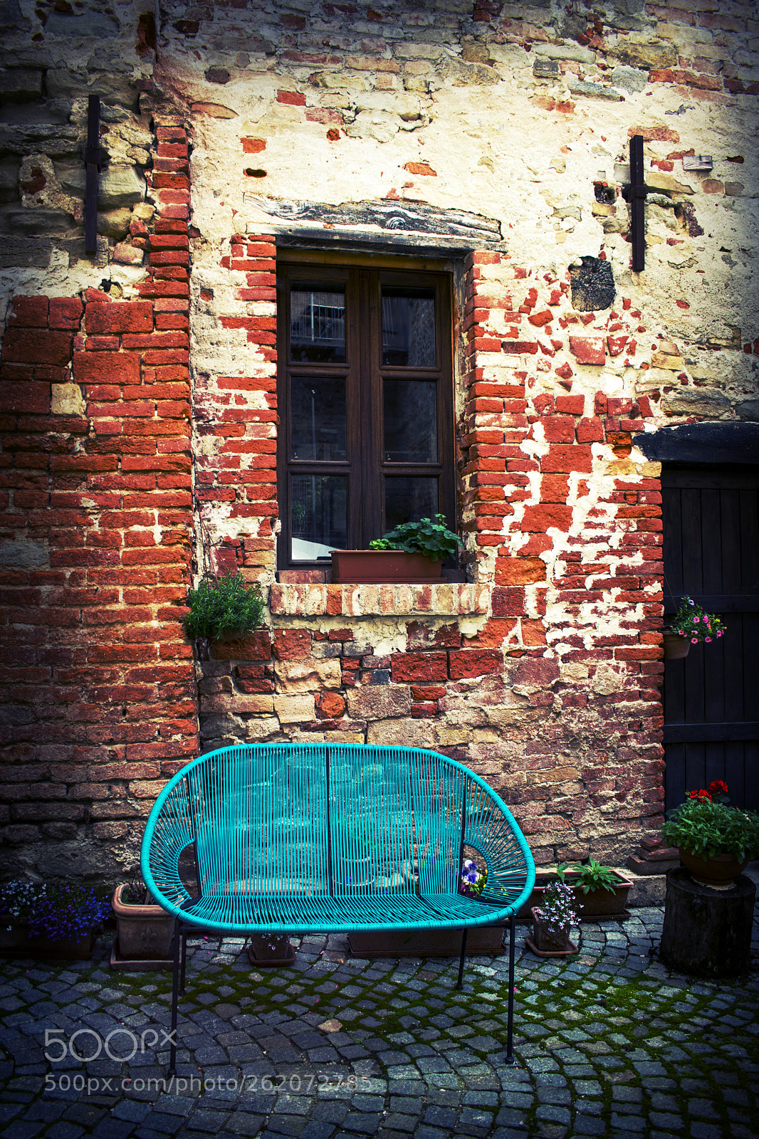 Nikon D5300 sample photo. Bench and window photography