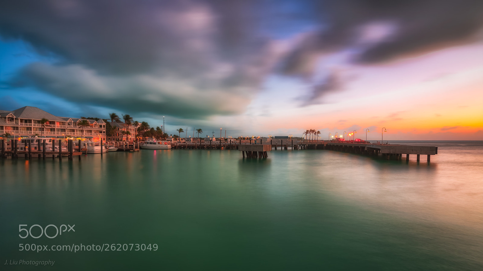 Sony a7R II sample photo. Sunset pier at key photography