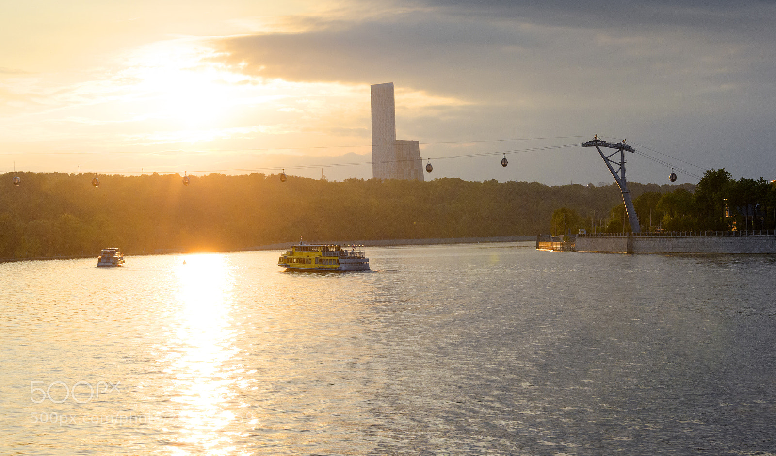 Nikon D5100 sample photo. Закатная Москва photography