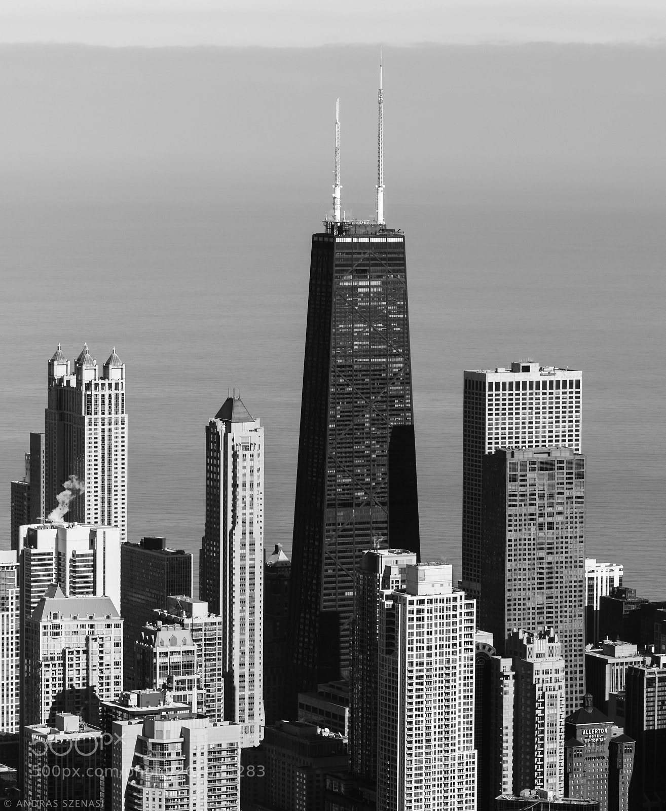 Nikon D610 sample photo. John hancock center photography