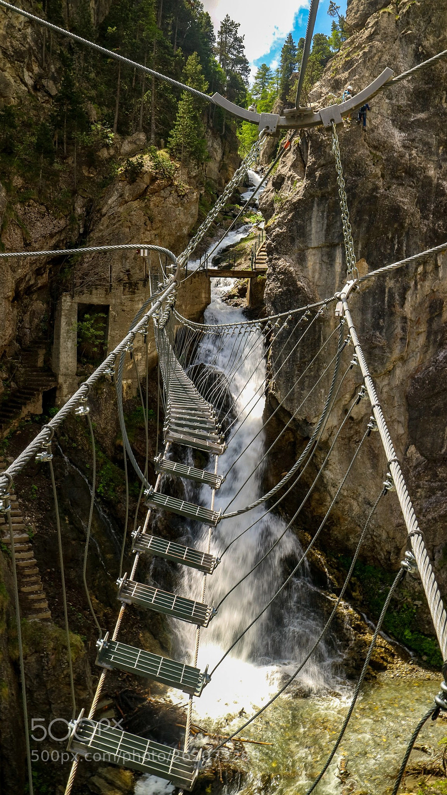 Canon EOS M3 sample photo. Suspended bridge photography