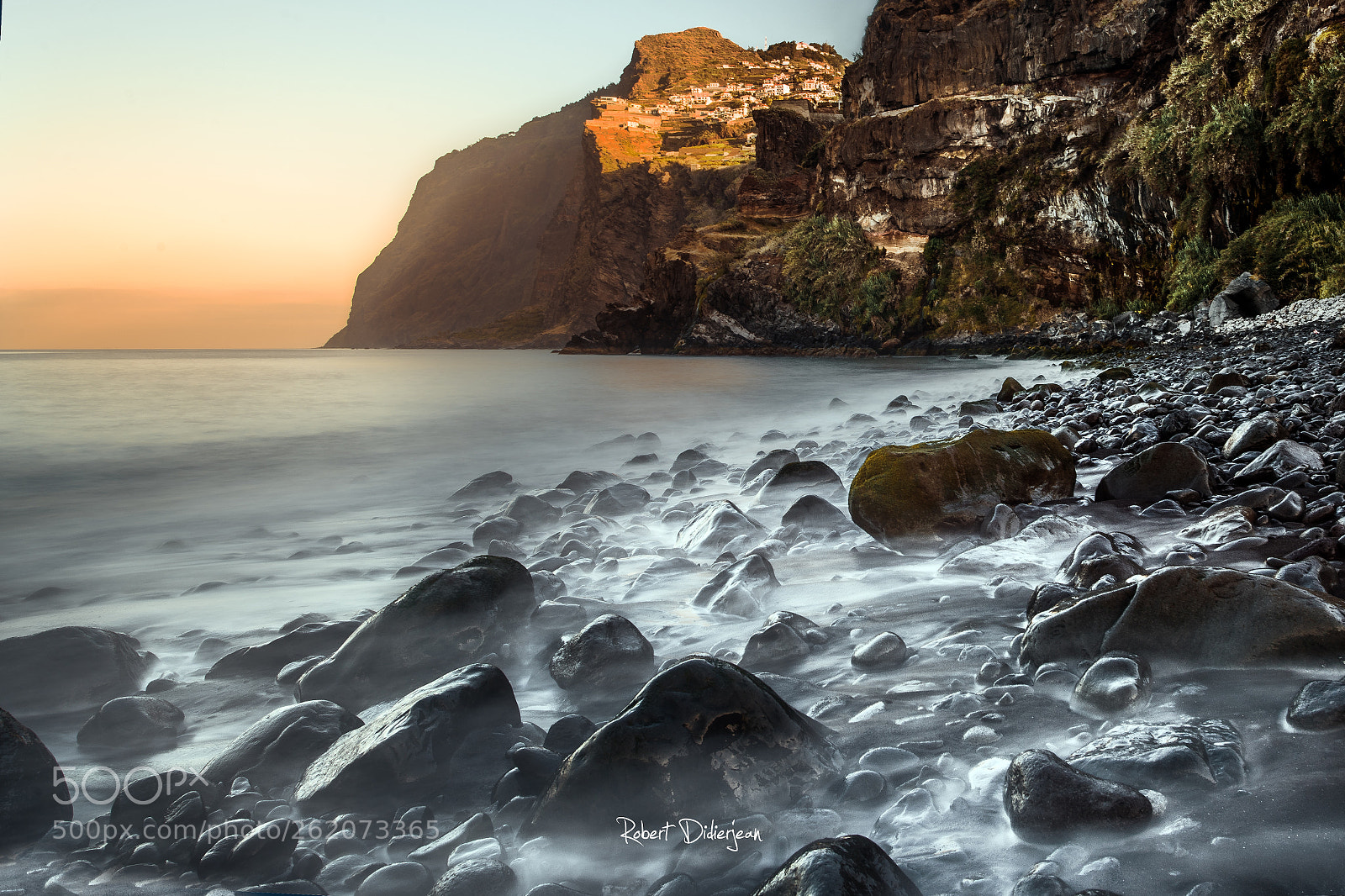 Nikon D810 sample photo. Black rocks beach at photography