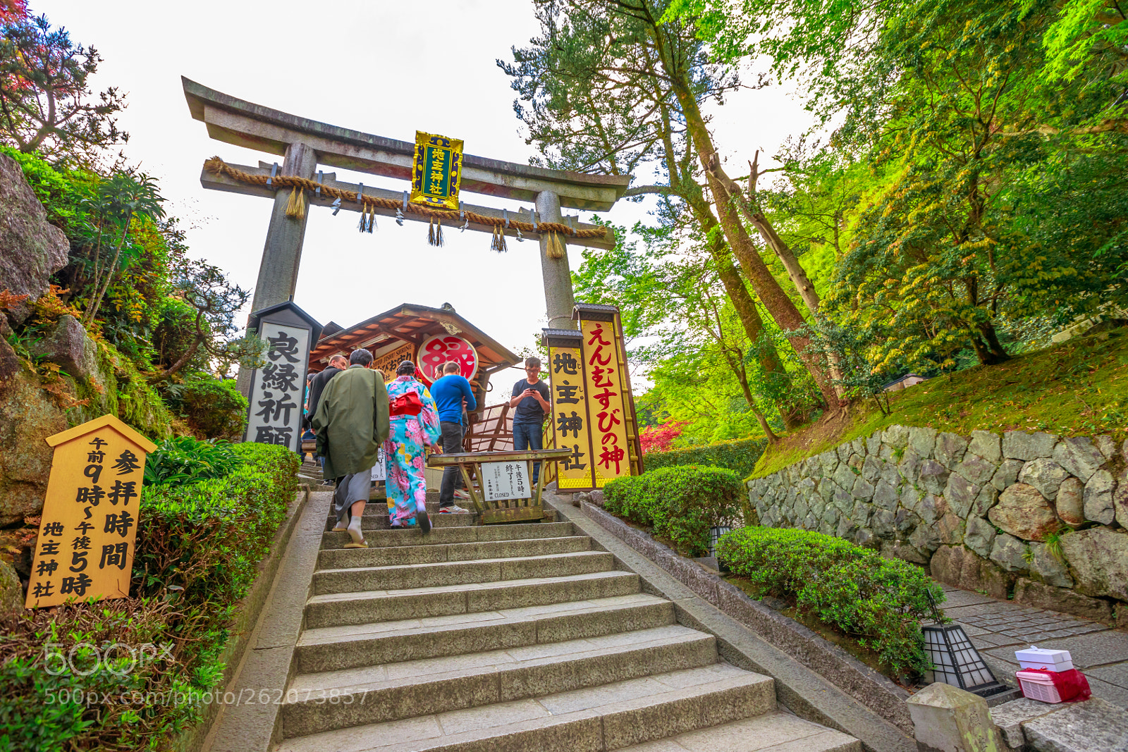 Canon EOS 5D Mark IV sample photo. Torii of jishu-jinja photography