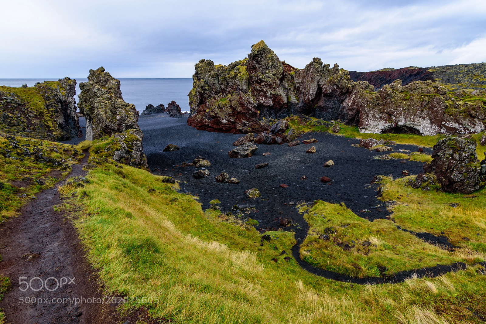 Nikon D5500 sample photo. Black sand photography