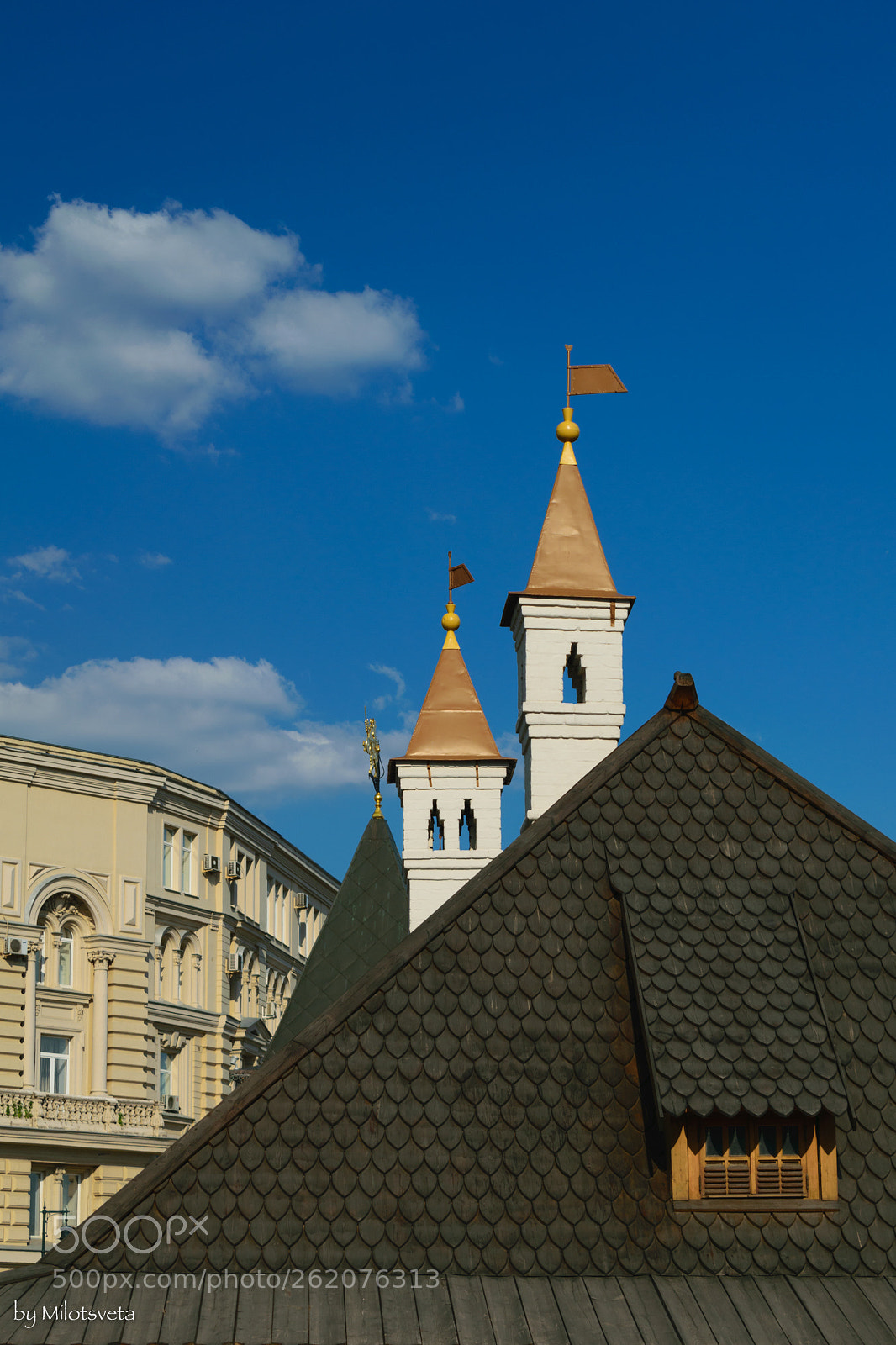 Nikon D3300 sample photo. Old moscow roofs photography