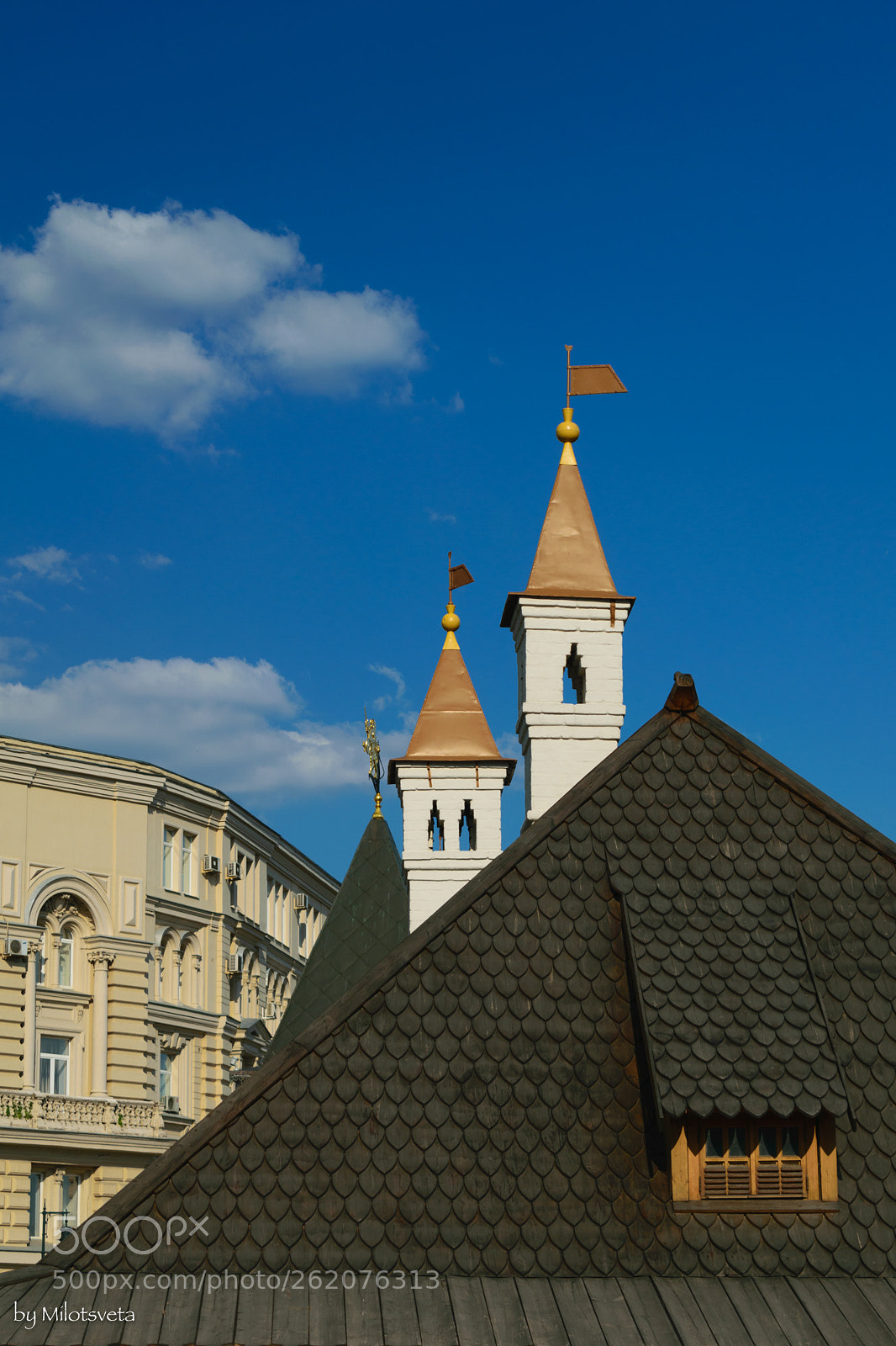 Nikon D3300 sample photo. Old moscow roofs photography