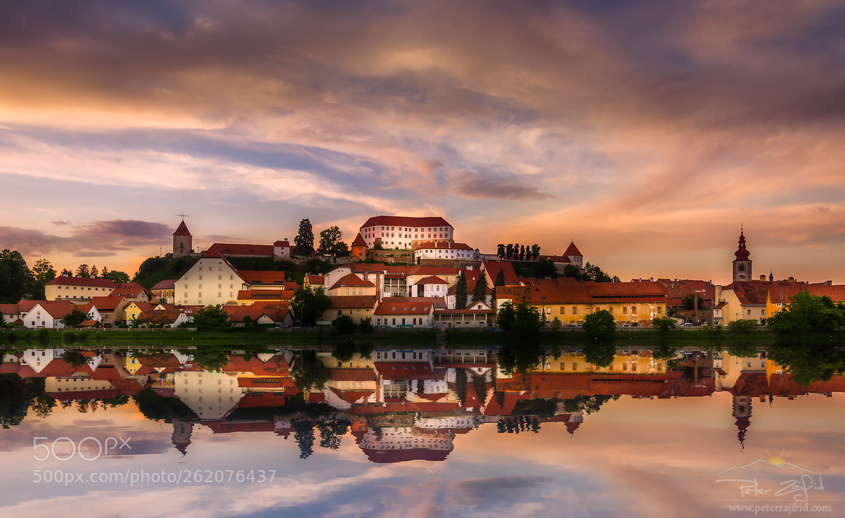 Nikon D810 sample photo. Evening reflection photography