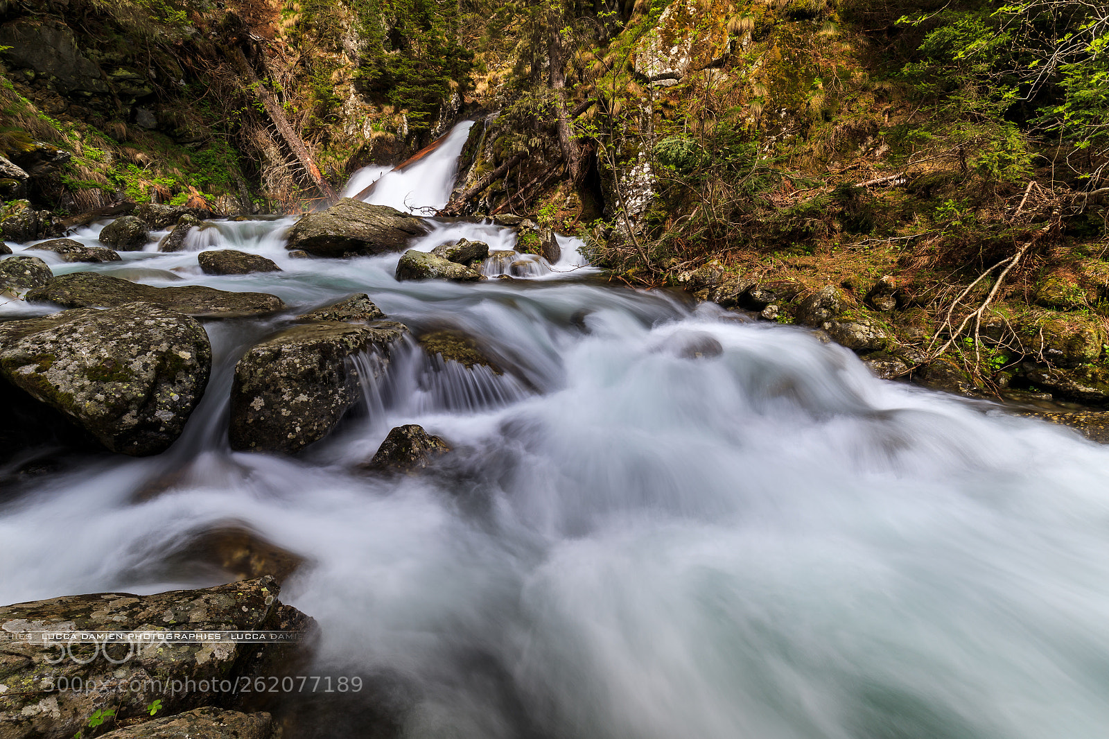 Canon EOS 6D sample photo. Chaotic waterfall photography
