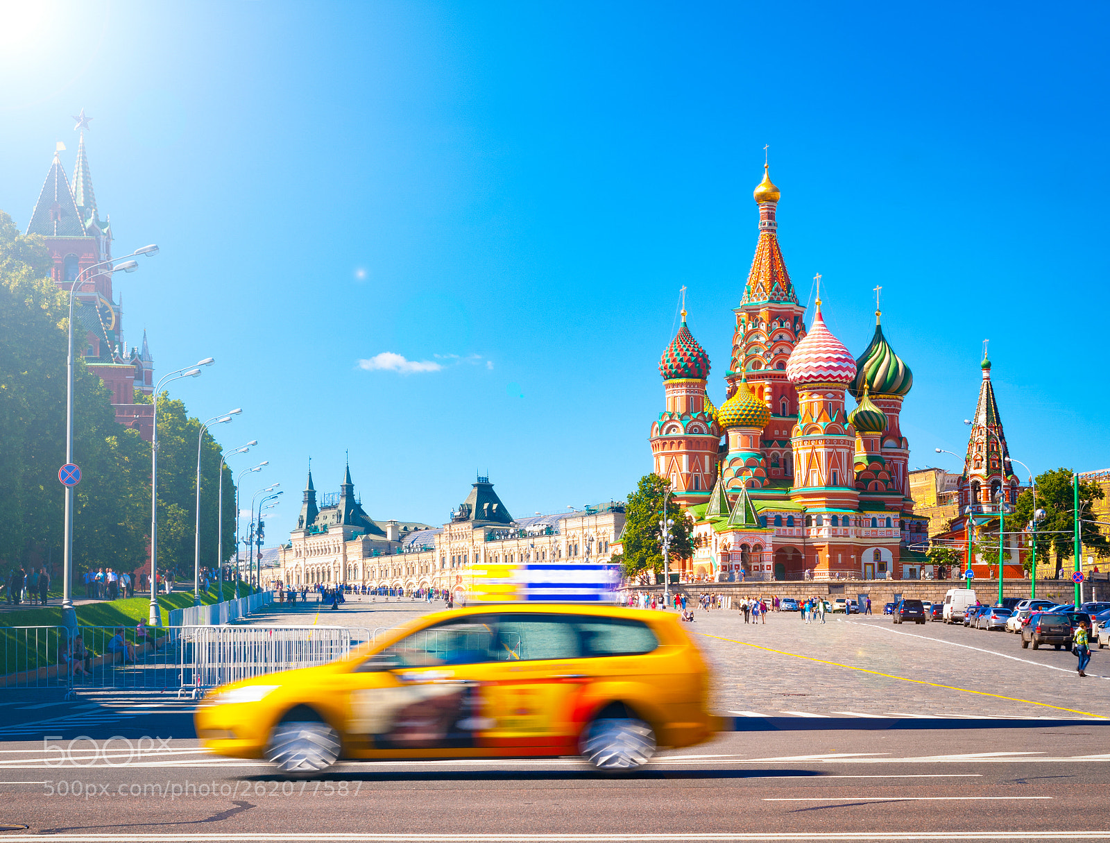Nikon D300 sample photo. Red square with kremlin photography