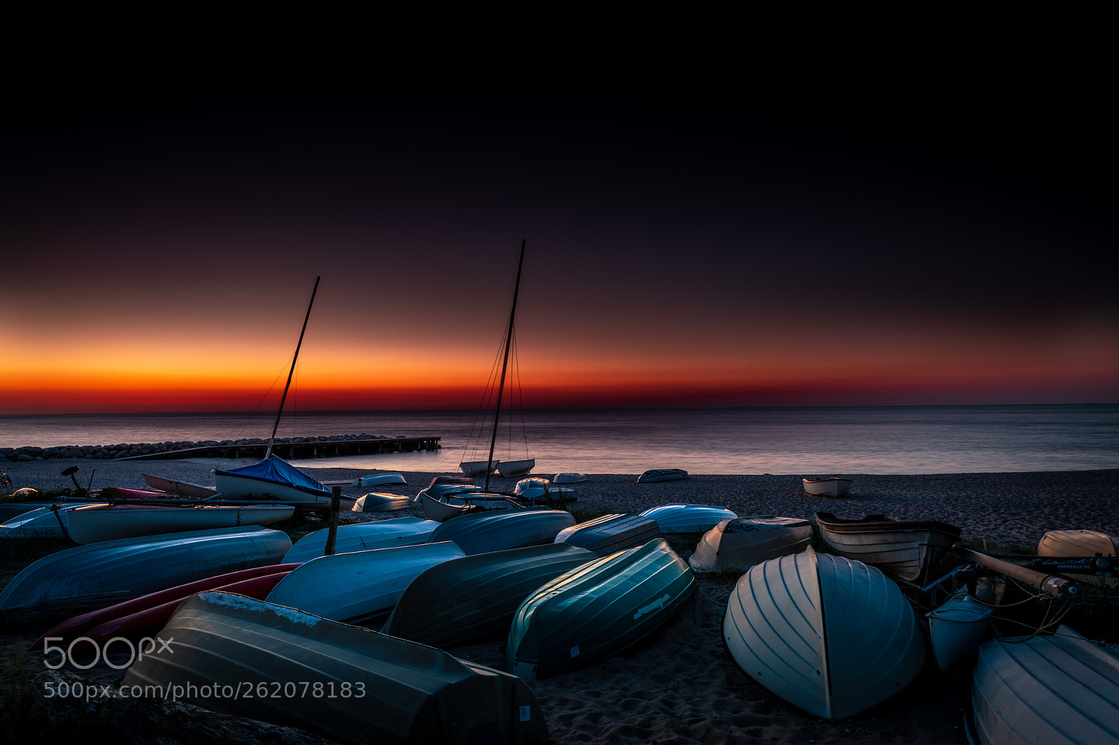Canon EOS 5D Mark IV sample photo. Sunset over denmark photography