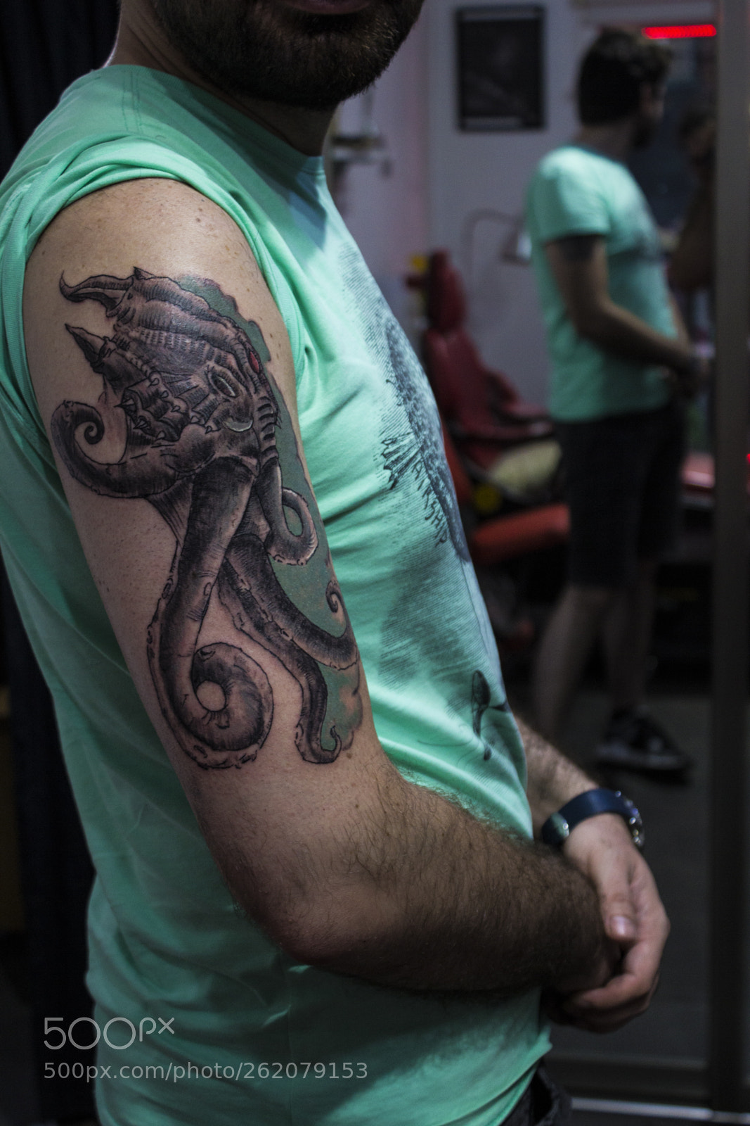 Canon EOS 60D sample photo. And the final tattoo photography