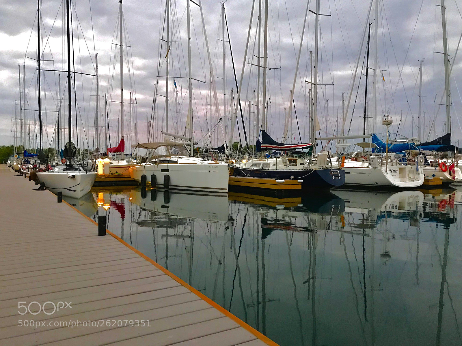 Apple iPhone 7 Plus sample photo. The boats at twilight  photography