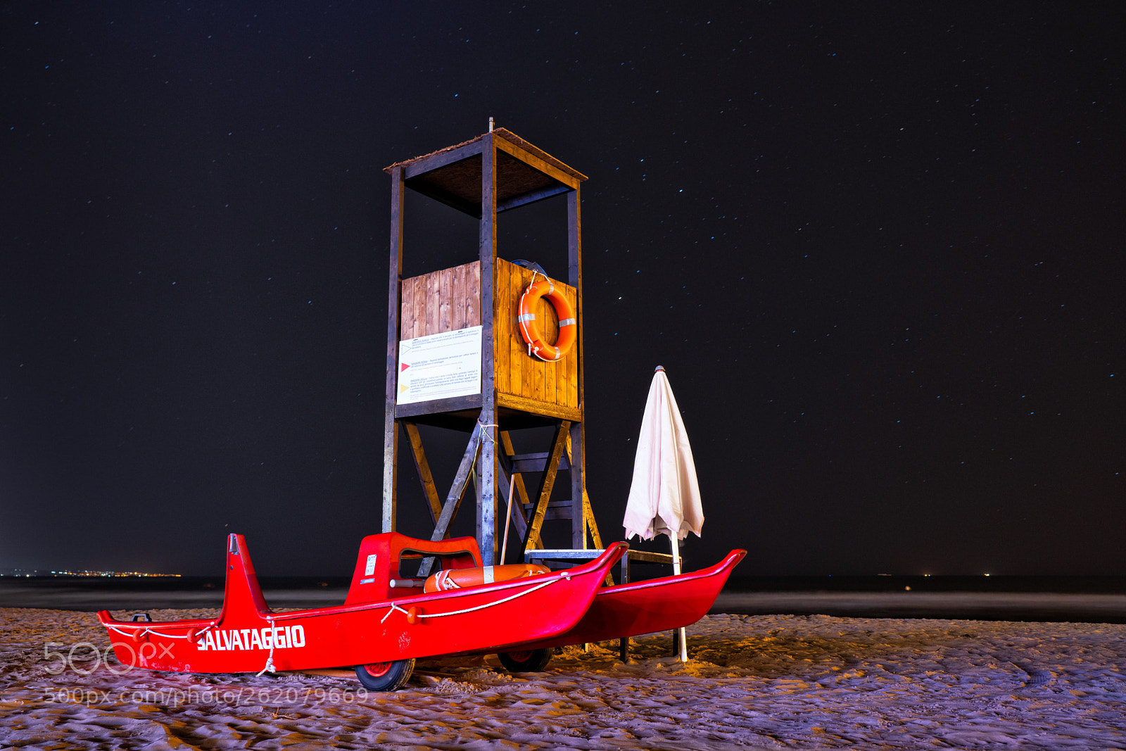 Sony a7R II sample photo. Beach by night #3 photography