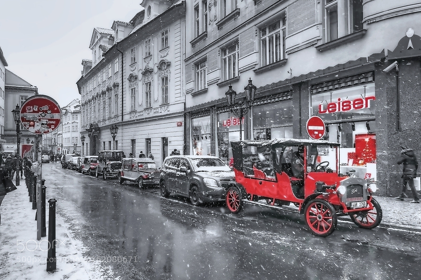 Sony Cyber-shot DSC-RX100 sample photo. Prague in winter photography