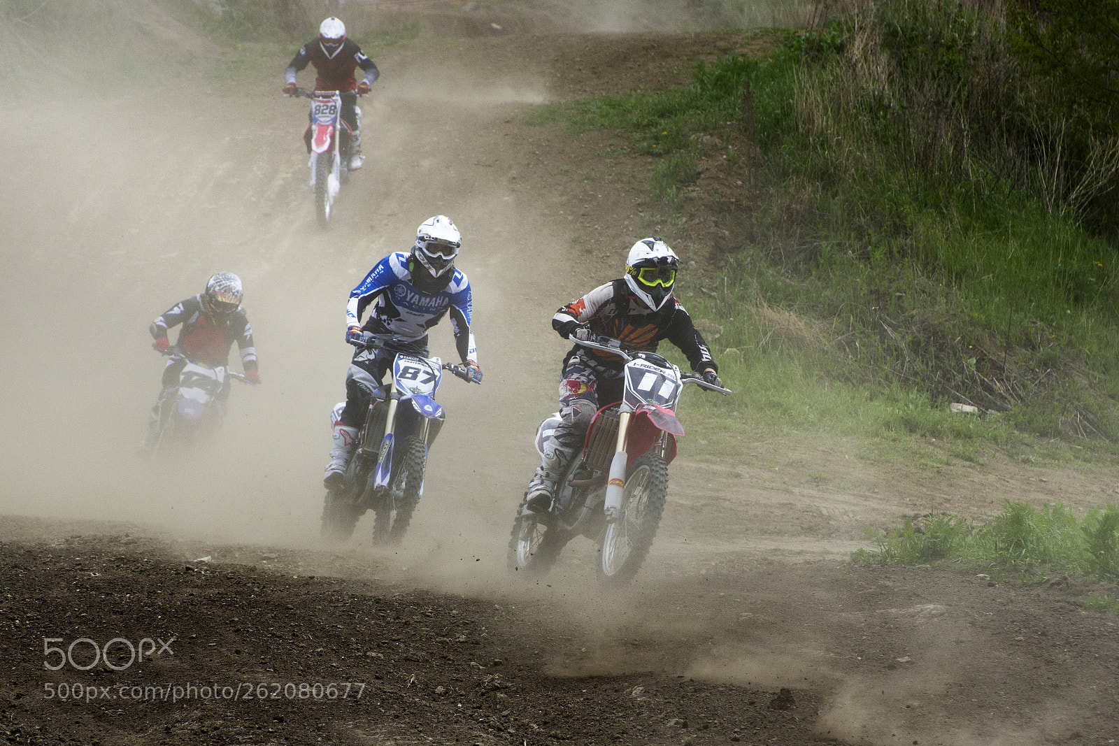 Pentax K-3 sample photo. Motocross photography