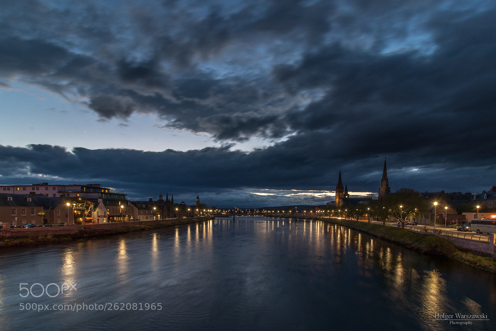 Canon EOS 80D sample photo. City lights of inverness photography