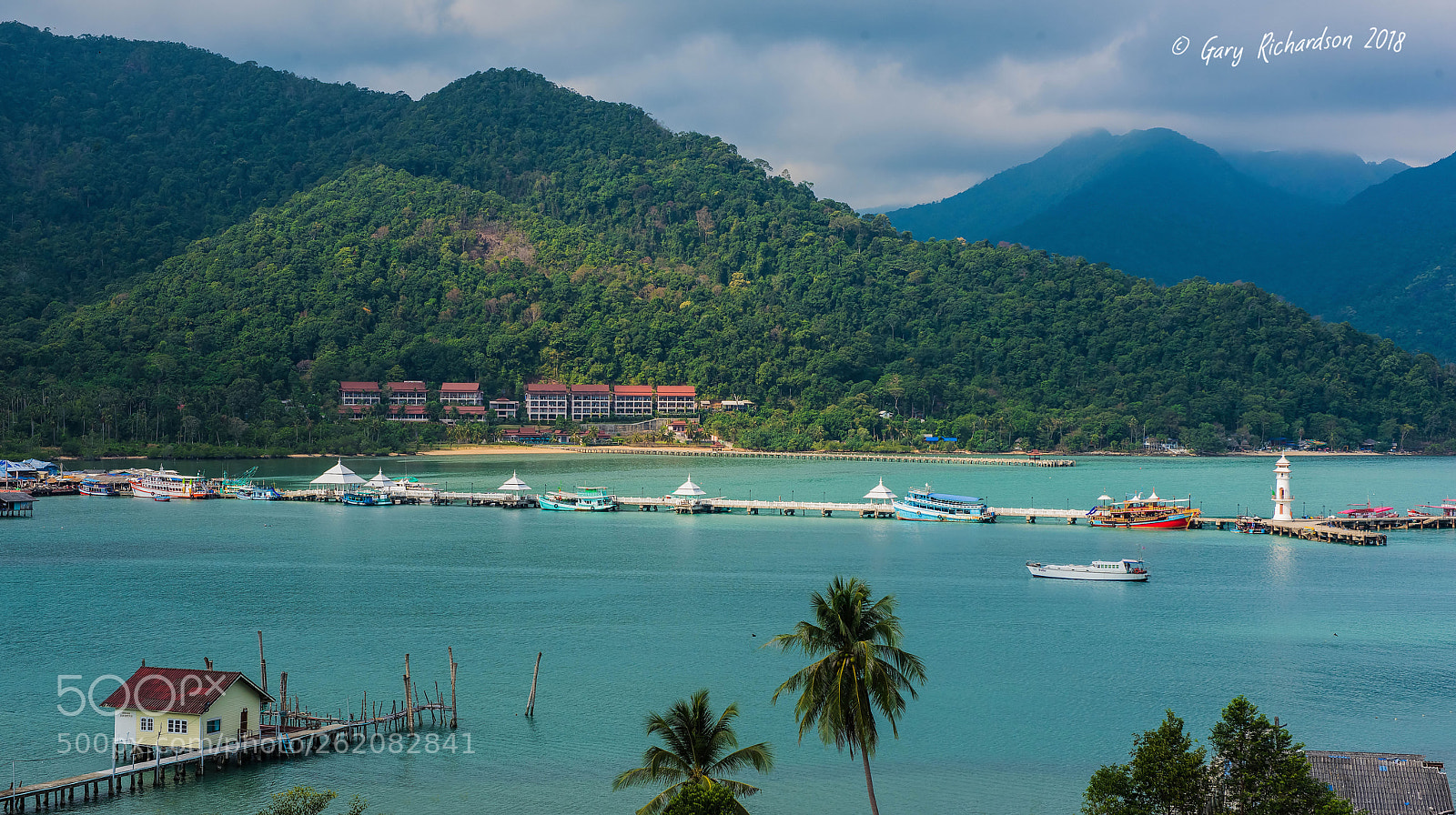 Nikon D810 sample photo. Bang bao pier koh photography
