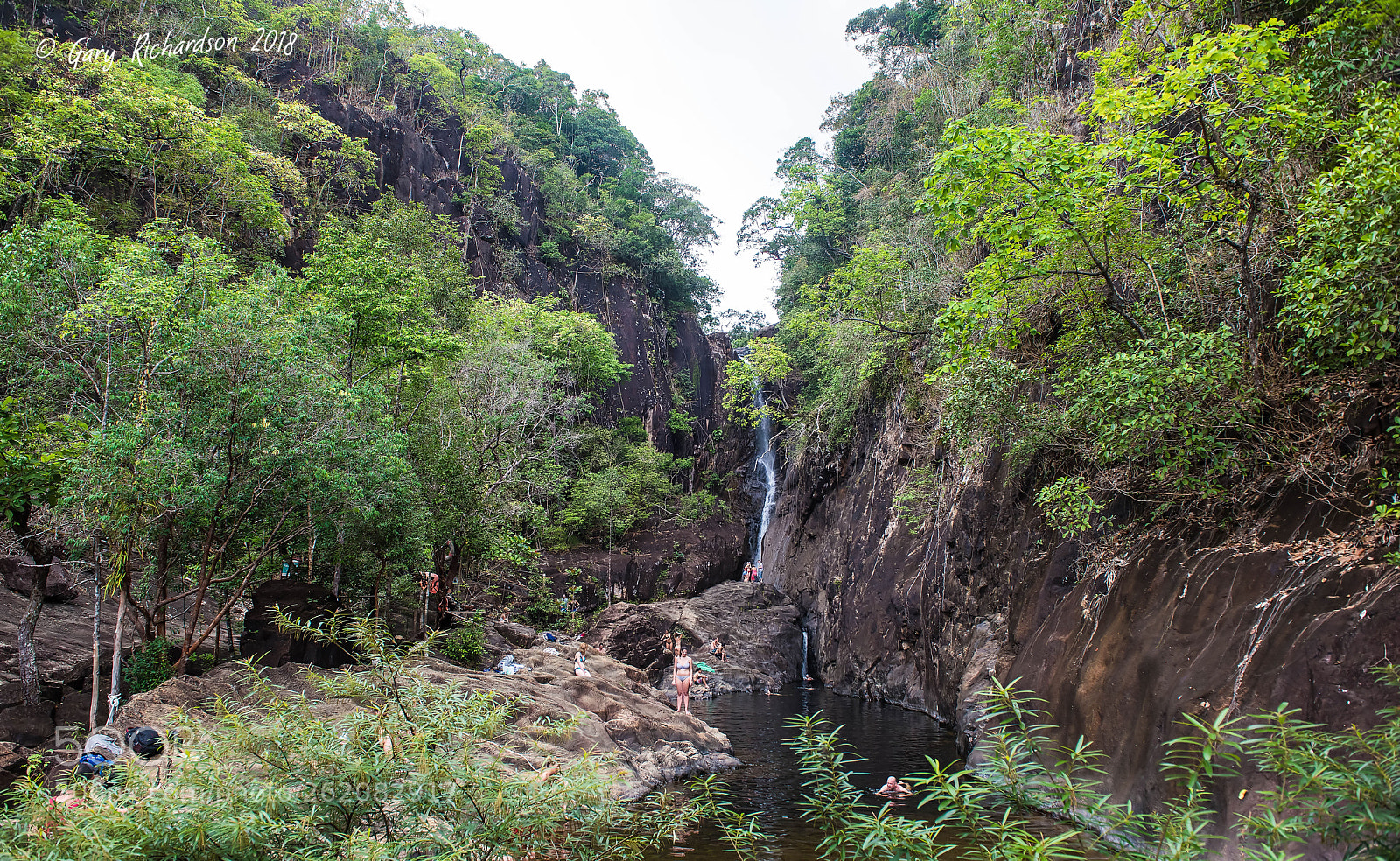 Nikon D810 sample photo. Klong plu waterfall koh photography
