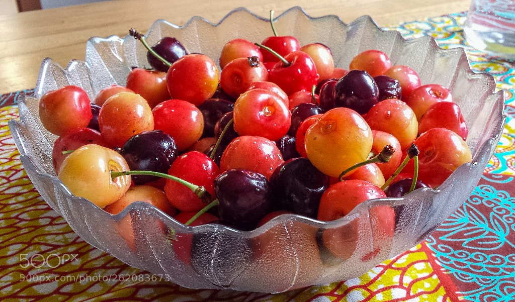 Samsung Galaxy S4 sample photo. Cherries photography