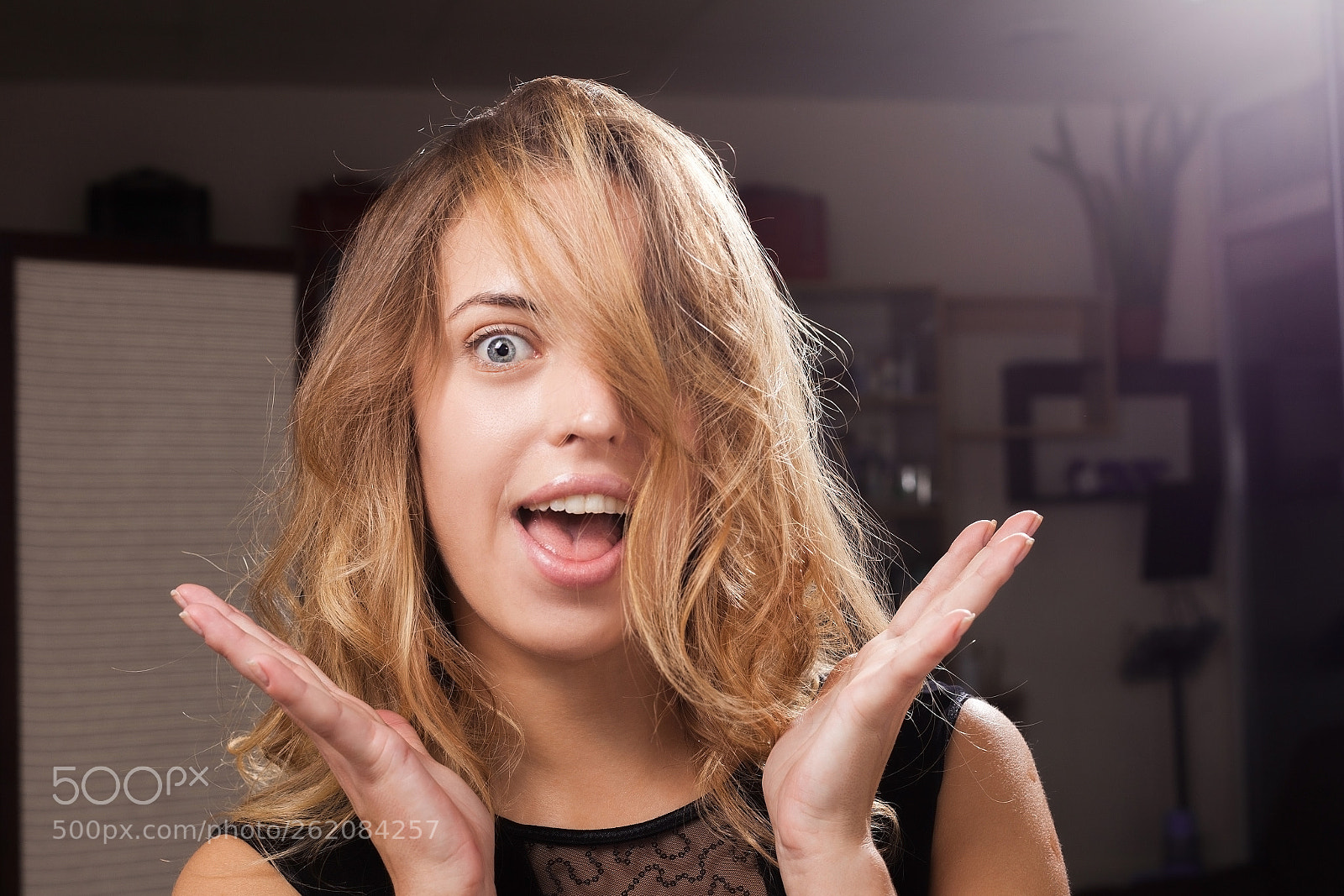 Canon EOS 5D Mark II sample photo. Beautiful happy young model photography