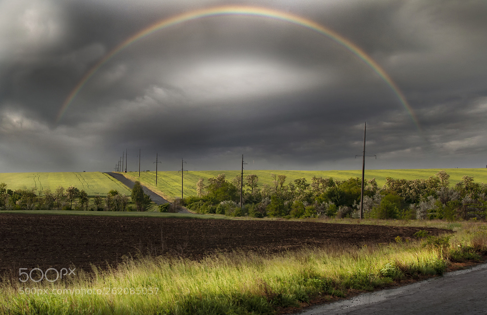 Canon EOS 5D Mark II sample photo. Geometry and rainbow photography