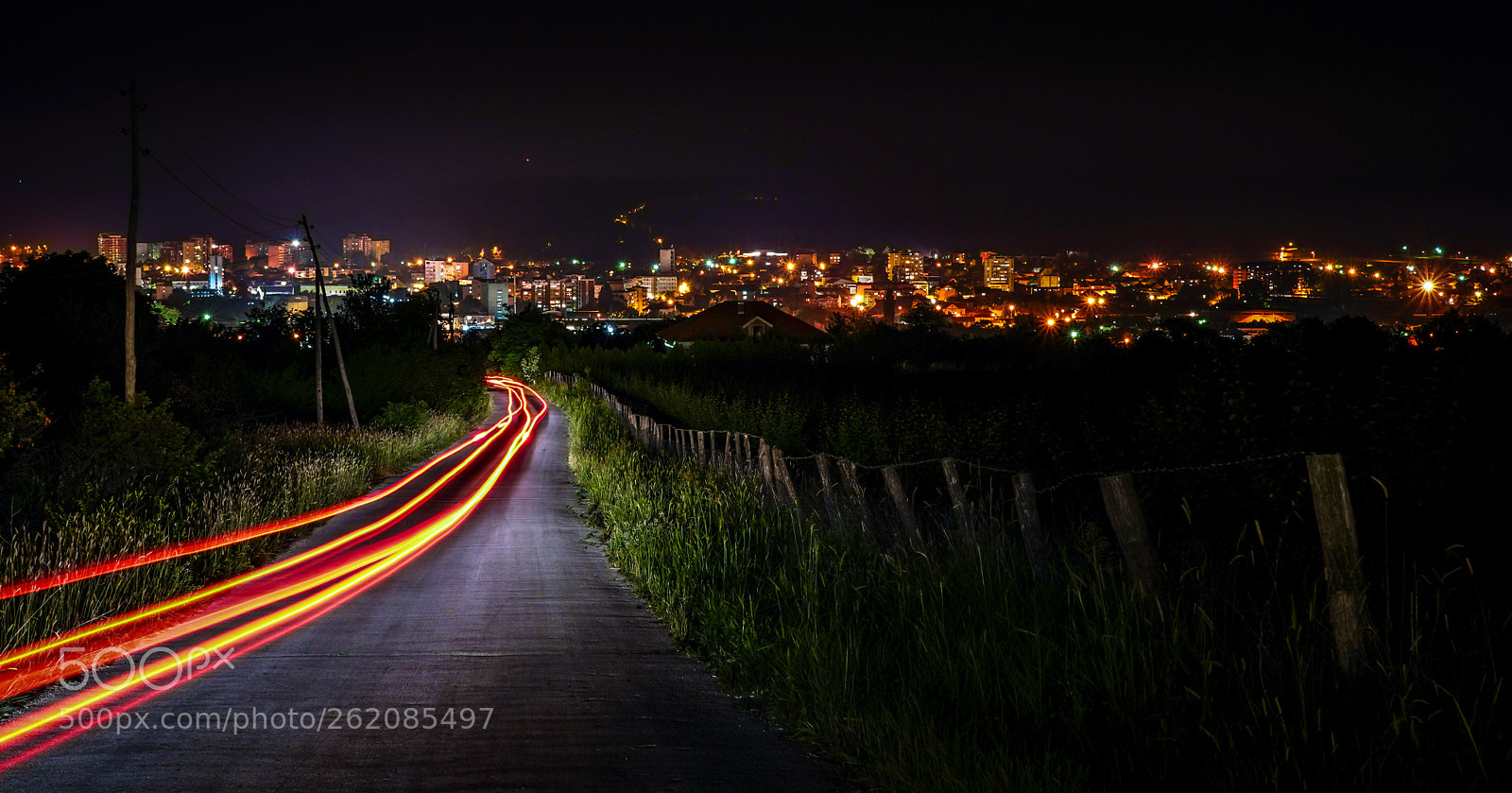 Sony a7 III sample photo. Town of zajecar night photography