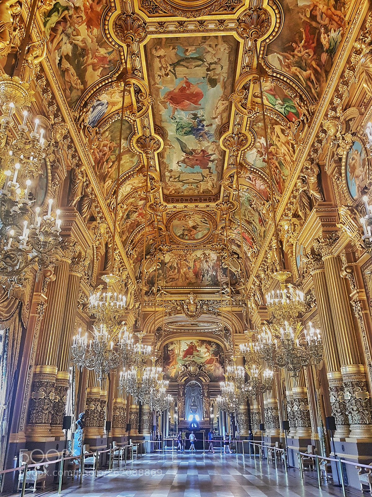 Samsung Galaxy S7 sample photo. Opéra garnier photography