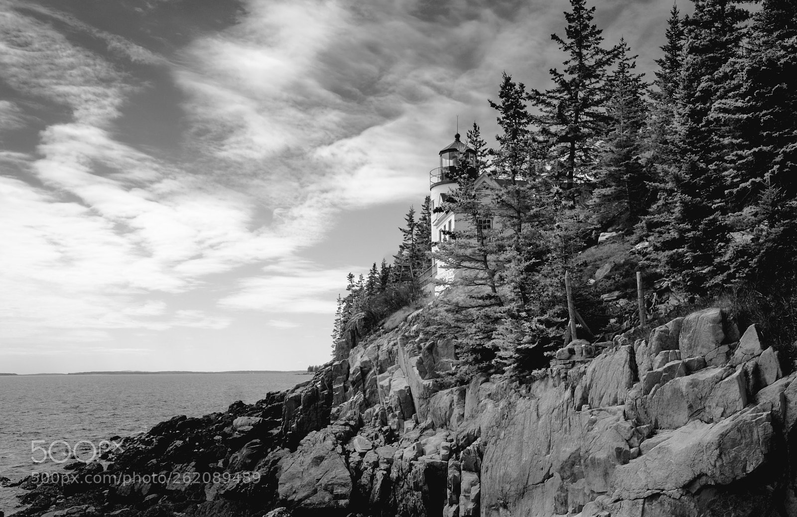 Nikon D5300 sample photo. Bass harbor head light photography
