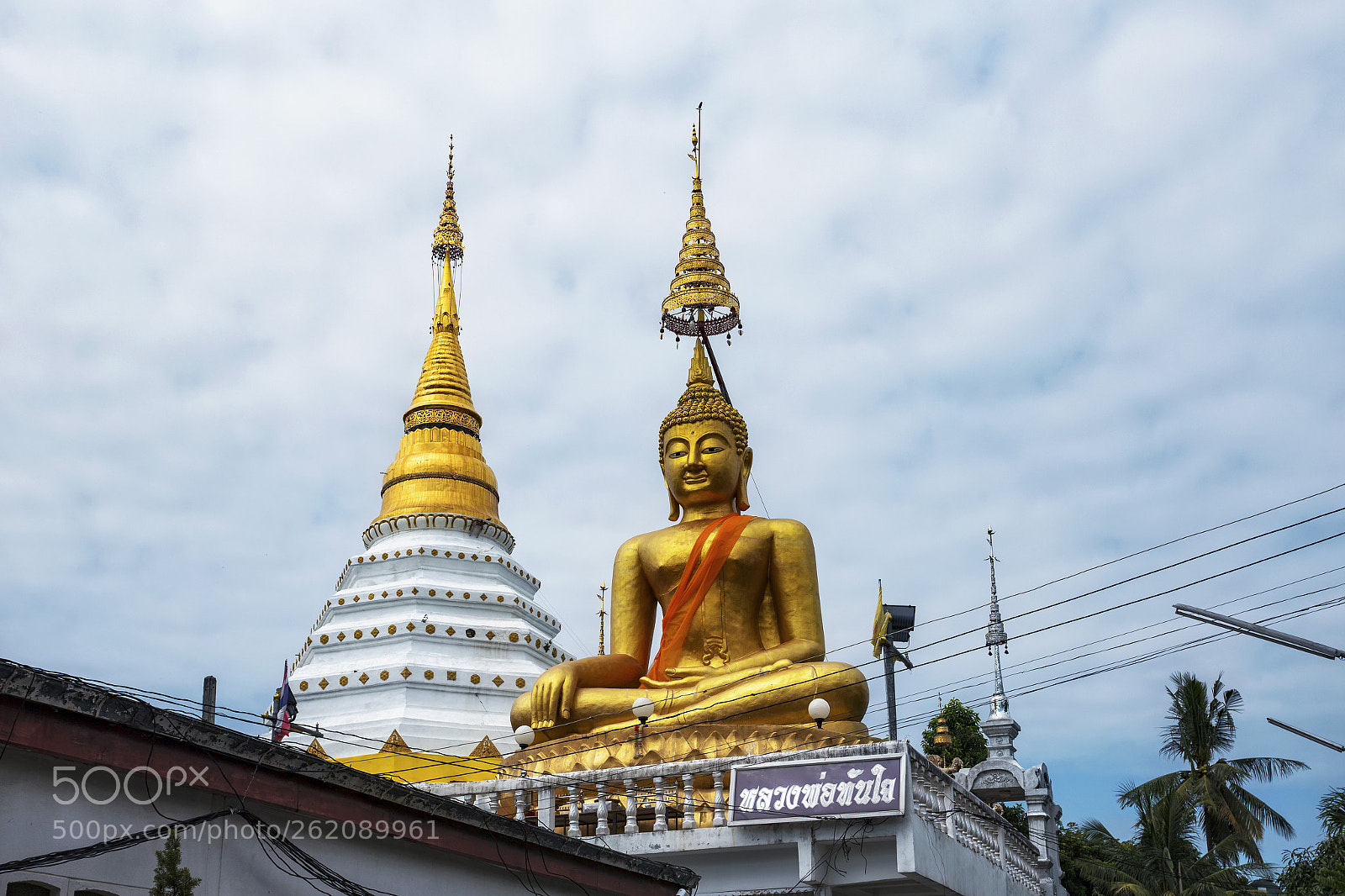 Canon EOS 6D sample photo. Rooftop buddha photography