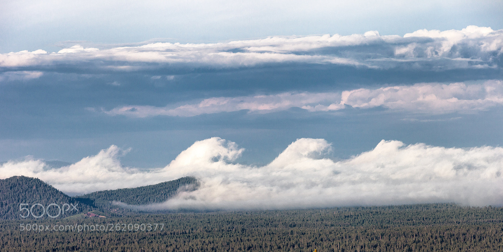Canon EOS 5D Mark II sample photo. Kelvin-helmoltz wave form clouds photography